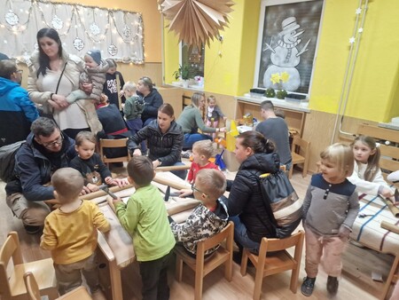 Ze disi po praznikih, foto Vrtec Deteljica (4)